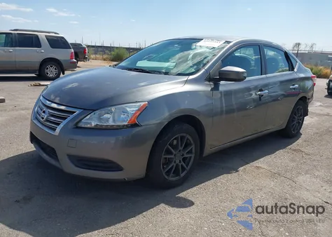 2015 Nissan Sentra Sv из США, поврежденный, VIN 3N1AB7AP9FY363207